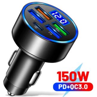 Cargador de coche - 5 puertos de carga