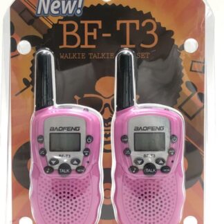 Baofeng-Mini walkie talkie de 2 piezas para niños